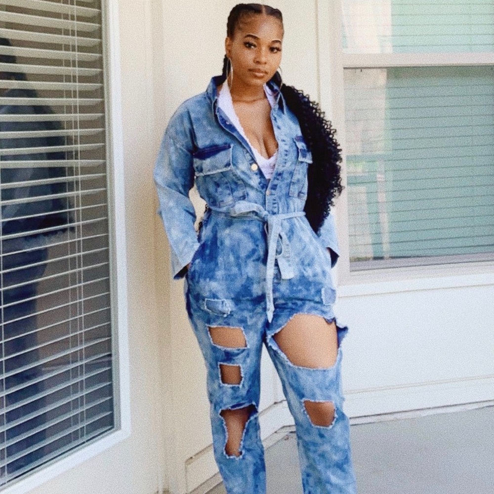 Denim Jumpsuit